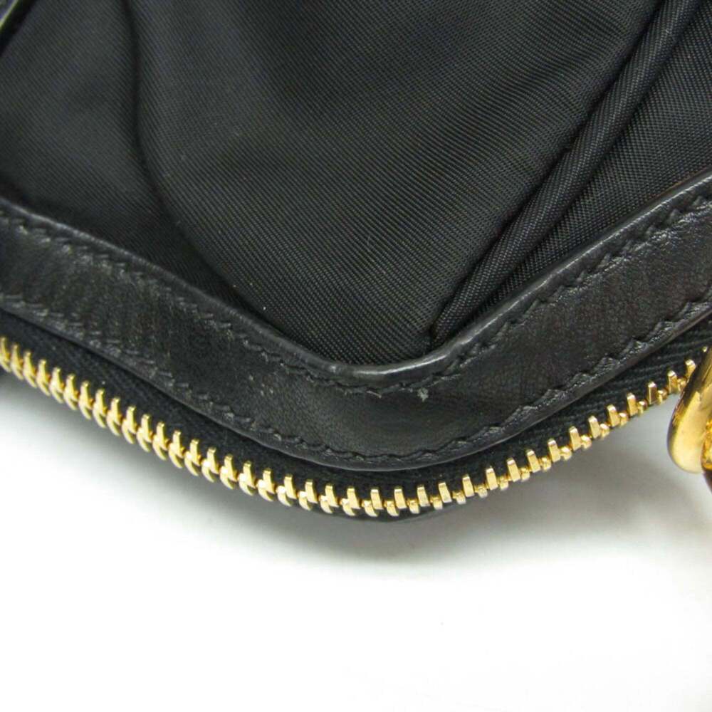 PRADA Black Leather Shoulder Bag - Picture 7 of 16